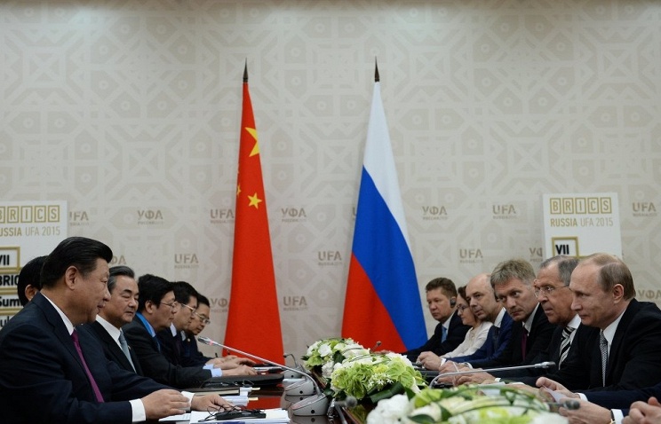 Встреча президента РФ Владимира Путина с председателем КНР Си Цзиньпином